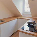 公寓 Le Reflet Chic - 2 Pieces Neuf - Quartier Calme A 5 Min De Strasbourg