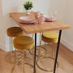 公寓 Le Reflet Chic - 2 Pieces Neuf - Quartier Calme A 5 Min De Strasbourg
