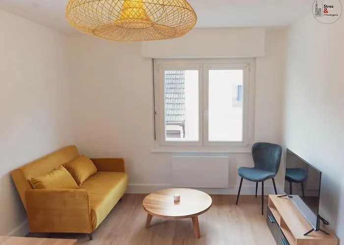 Le Reflet Chic - 2 Pieces Neuf - Quartier Calme A 5 Min De Strasbourg * Schiltigheim