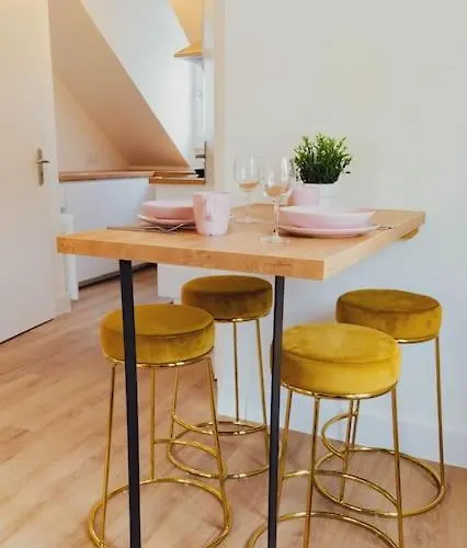 Le Reflet Chic - 2 Pieces Neuf - Quartier Calme A 5 Min De Strasbourg *