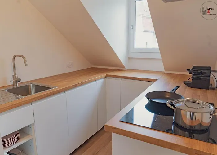 Apartman Le Reflet Chic - 2 Pieces Neuf - Quartier Calme A 5 Min De Strasbourg
